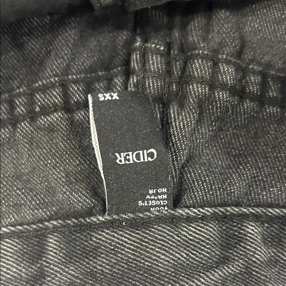 Cider Black Straight Leg Women's Jeans - Picture 2 of 6